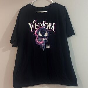 Marvel Venom Black and Purple Graphic Tee
